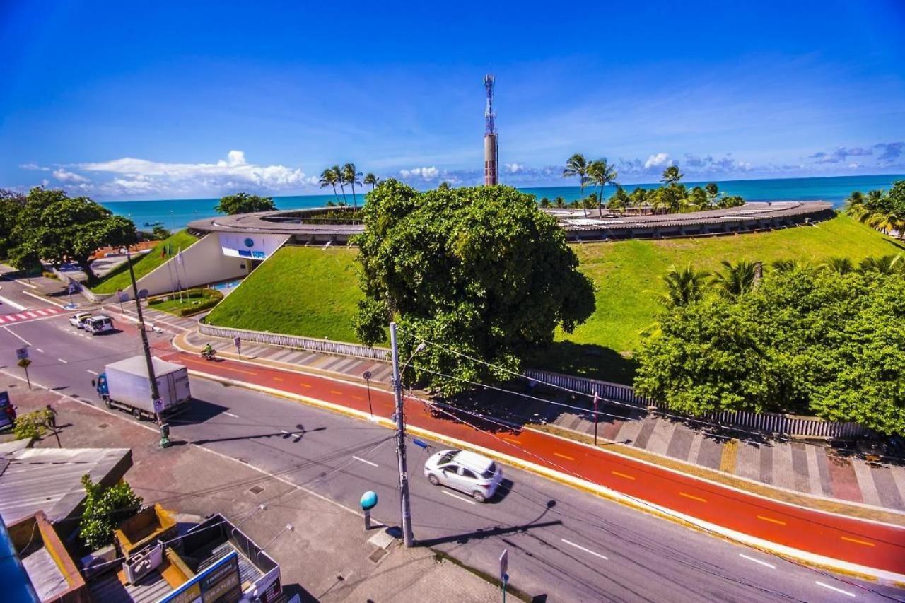 Israel Tambau- Apto Luxuoso- Em Frente Ao Mar Com Varanda Joao Pessoa Bagian luar foto
