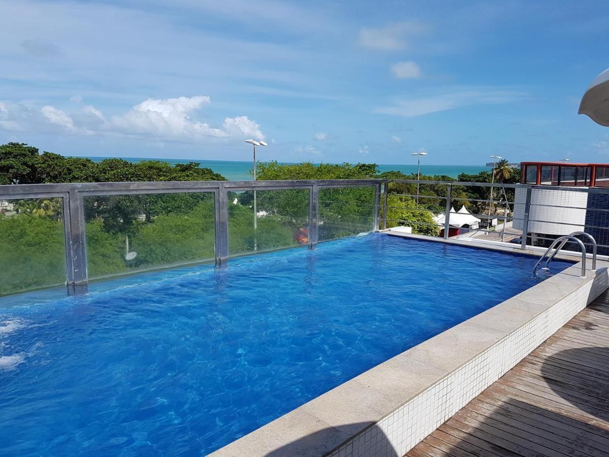 Israel Tambau- Apto Luxuoso- Em Frente Ao Mar Com Varanda Joao Pessoa Bagian luar foto