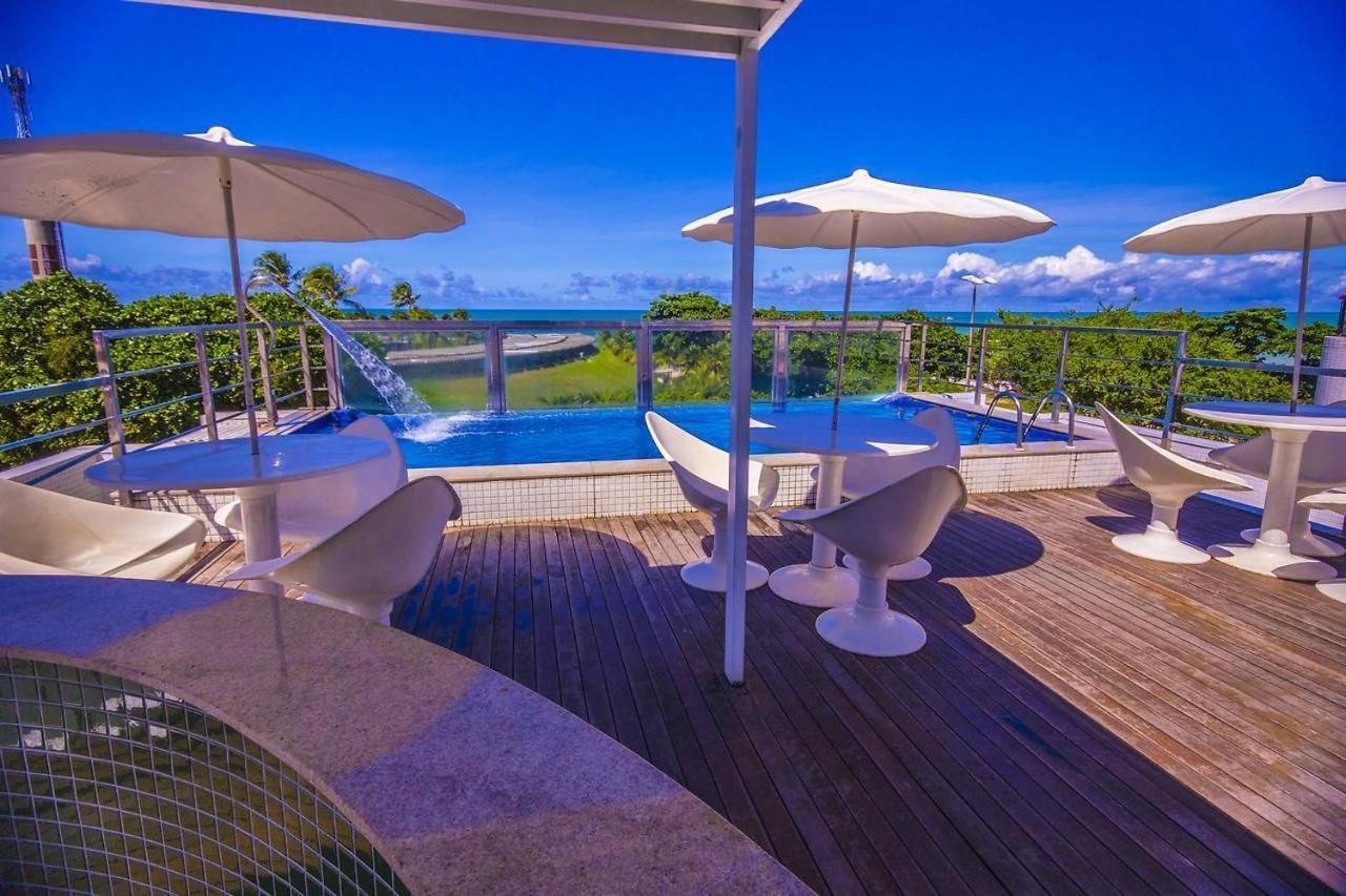 Israel Tambau- Apto Luxuoso- Em Frente Ao Mar Com Varanda Joao Pessoa Bagian luar foto